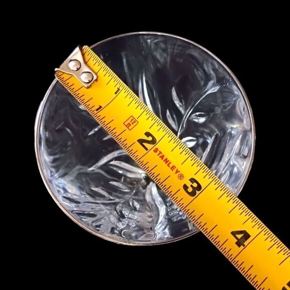 2 Cristal D Arques Durand Crystal Wine Glasses CASSANDRA Platinum Rimmed Goblets - Picture 2 of 14